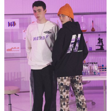 韓國 NERDY - Seoul DNA Pullover Hoodie (3color)