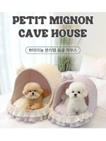 韓國 itsdog - Petit Mignon Cave House 洞穴寵物屋|包含枕頭 (紫色) ♡寵物屋