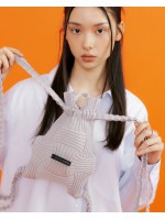 韓國PLEATS MAMA - Minibow Backpack Grey