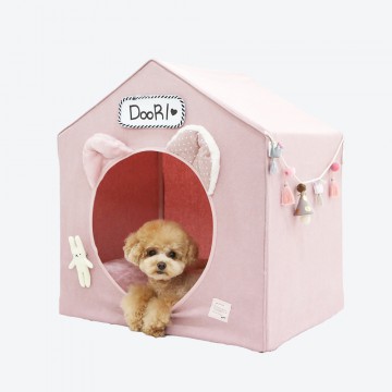 韓國Itsdog – COCO BEAR寵物屋 (粉紅色 L)♡寵物屋