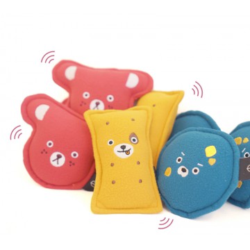 韓國dingdog – 餅乾造型發聲玩具♡寵物玩具