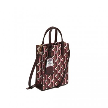 ROSA.K CABAS MONOGRAM TOTE ROSE COGNAC_XS