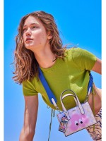ROSA.K CABAS ROSE MONSTER TOTE WHITE_XS