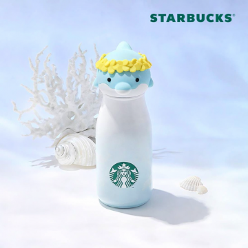 韓國 STARBUCKS  濟州島限定 -  SS 海豚 Kona 隨行杯 237ml
