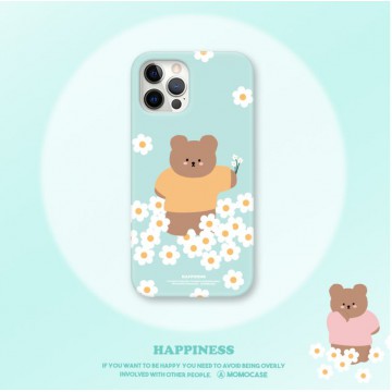 Momo Case – 485 FLOWER BEAR HARD CASE ♡韓國文創