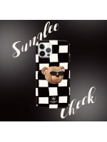 Momo Case - 491 SUNGLEE CHECK HARD CASE ♡韓國文創