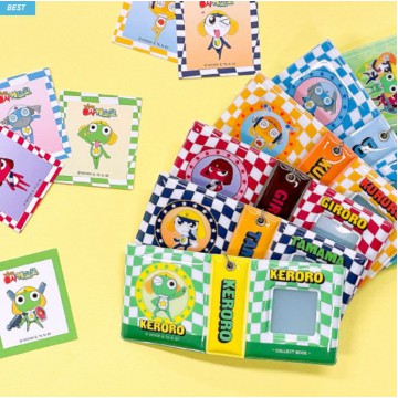 【韓國直送】Keroro Mini Sealbook｜케로로 미니 띠부씰북