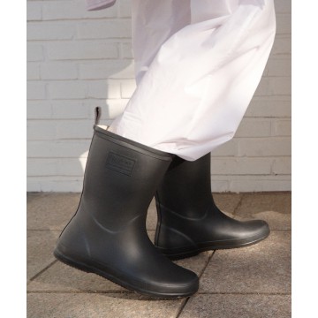 rockfish-weatherwear - EBBY RAIN BOOTS MIDDLE - BLACK