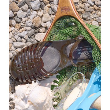 [韓國限時優惠 14/05 18:00 截單] rockfish-weatherwear - [NEW 10%] GLAIR STRAPPY SANDALS(CLEAR) - CLEAR BROWN