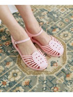 [韓國限時優惠 14/05 18:00 截單] rockfish-weatherwear - [NEW 10%] GLAIR STRAPPY SANDALS(SOLID) - PINK