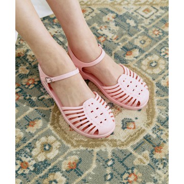 [韓國限時優惠 14/05 18:00 截單] rockfish-weatherwear - [NEW 10%] GLAIR STRAPPY SANDALS(SOLID) - PINK