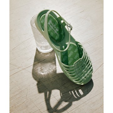 [韓國限時優惠 14/05 18:00 截單] rockfish-weatherwear - [NEW 10%] GLAIR STRAPPY SANDALS(SOLID) - GREEN