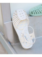 [韓國限時優惠 14/05 18:00 截單] rockfish-weatherwear - [NEW 10%] GLAIR STRAPPY SANDALS(SOLID) - IVORY