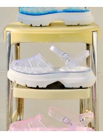 [韓國限時優惠 14/05 18:00 截單] rockfish-weatherwear - [NEW 10%] GLAIR PLATFORM FISHERMAN SANDALS - GLITTER SILVER