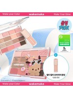 韓國 Olive Young 特別優惠套裝 - 7月 Olive Young 精選／曬黑版帕恰狗聯名] WAKEMAKE 柔焦眼影盤（附贈多功能眼部打底霜）