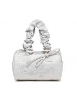 韓國CARLYN -  Tia Bag Mini Size 圓柱形新袋款 (Silver)｜韓星愛用小眾品牌