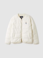 韓國直送 WHO.A.U -  Light Padded Jacket (IVORY)