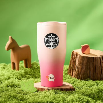 韓國 STARBUCKS - SS 小馬花花漸層杯 784ml