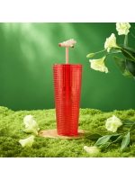 韓國 STARBUCKS - Baby Pony 小馬格子冷水杯 710ml