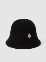 韓國直送 WHO.A.U -  Steve Dumble Bucket Hat (BLACK)