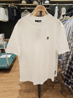 韓國直送 WHO.A.U - Steve Head Patch T-shirt(Comfort Fit)