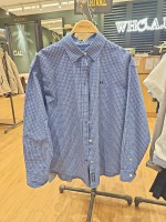 韓國直送 WHO.A.U - Steve Loose Fit Striped Shirts
