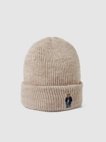 韓國直送 WHO.A.U -  Steve Essential Beanie (BEIGE )