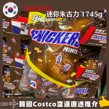 【韓國空運直送】Snickers 迷你朱古力 1745g