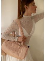韓國CARLYN -  Tia Bag Regualr Size 圓柱形新袋款 (Pink)｜韓星愛用小眾品牌