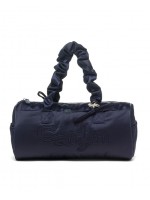 韓國CARLYN -  Tia Bag Regualr Size 圓柱形新袋款 (Navy)｜韓星愛用小眾品牌