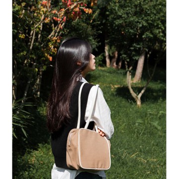 ithinkso-SQUARE BAG 1.1 (Brown) 스퀘어백 1.1♡韓國女裝袋