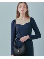 韓國 J.ESTINA - MABELLE SM HOBO BK