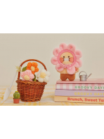 韓國 KAKAO FRIENDS Flower Ball Blush Keyring Doll_Choonsik