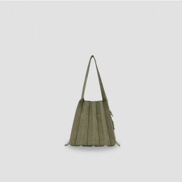 JOSEPH AND STACEY - Lucky Pleats Knit S Starry Olive