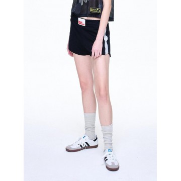 韓國MARDI MERCREDI - TRACK SHORTS_BLACK