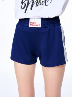 韓國MARDI MERCREDI - TRACK SHORTS_NAVY