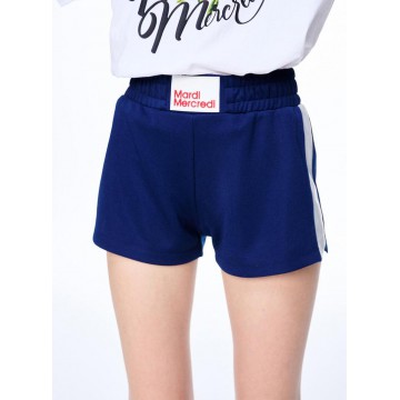 韓國MARDI MERCREDI - TRACK SHORTS_NAVY