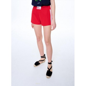 韓國MARDI MERCREDI - TRACK SHORTS_RED