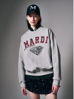 韓國MARDI MERCREDI - SWEATSHIRT DIAMANT (GREY)