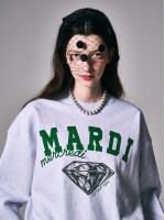 韓國MARDI MERCREDI - SWEATSHIRT DIAMANT (HEATHER)
