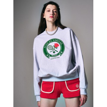 韓國MARDI MERCREDI - SWEATSHIRT MARDI TENNIS (HEATHER)