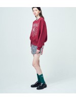 韓國MARDI MERCREDI - SOCKS MRD LOGO (DEEPGREEN LAVENDER)