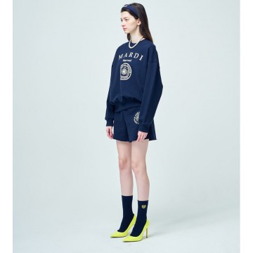 韓國MARDI MERCREDI - SOCKS MRD LOGO (NAVY YELLOW)