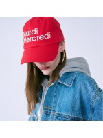 韓國MARDI MERCREDI - CAP MARDI NOUVEAU (RED WHITE)