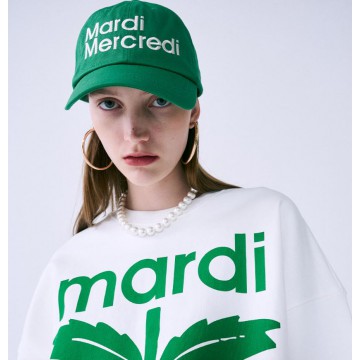 韓國MARDI MERCREDI - CAP MARDI NOUVEAU (GREEN WHITE)