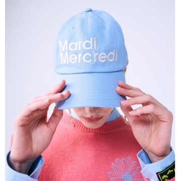 韓國MARDI MERCREDI - CAP MARDI NOUVEAU (SKY WHITE)