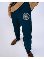 韓國MARDI MERCREDI - SWEAT PANTS MARCHE EMBLEM (NAVY CREAM)