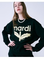 韓國MARDI MERCREDI - SWEATSHIRT BLOOMMARDI (BLACK CREAM)