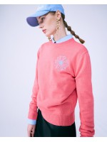 韓國MARDI MERCREDI - CASHMERE BLENDED BASIC CREW NECK (CORAL SKY)