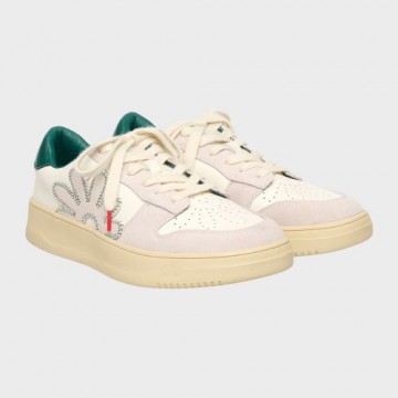 韓國MARDI MERCREDI - PUR_LEATHER_SNEAKERS (IVORY)